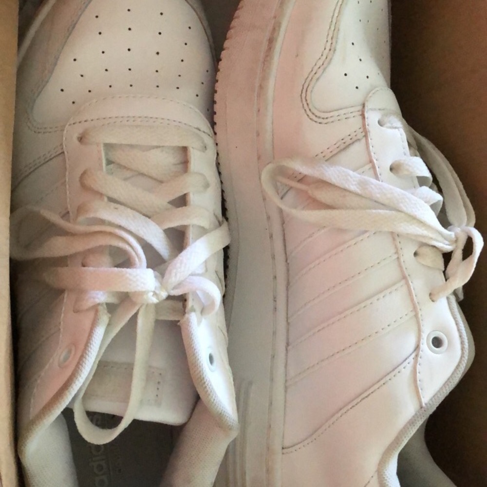 White adidas